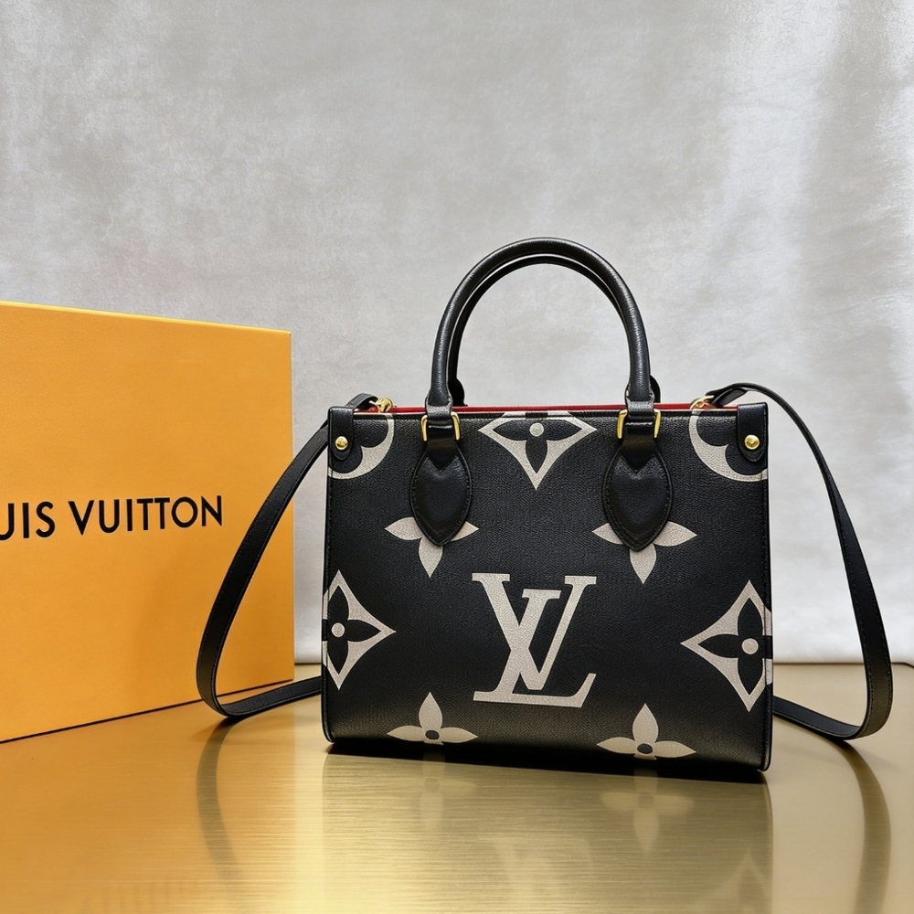 Louis Vuitton Monogram Empreinte Bicolor Black